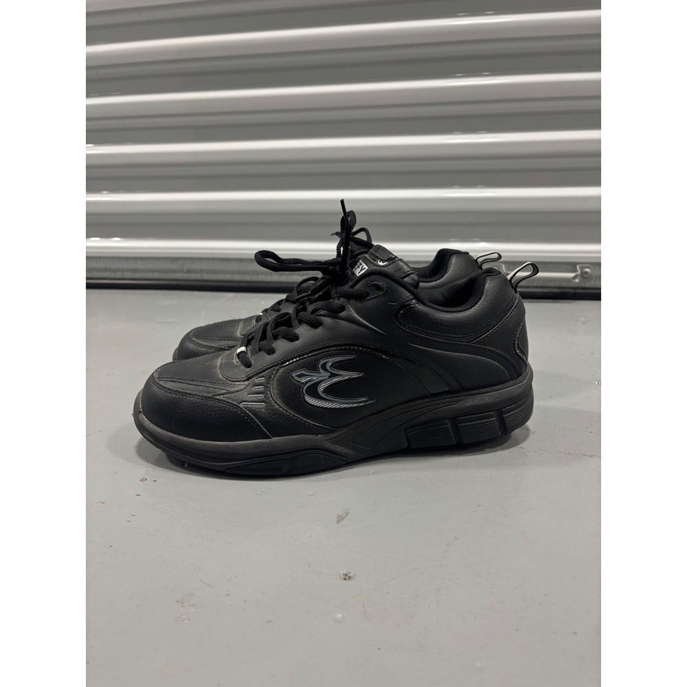 Gravity Defyer G-Defy Ion Mens Black Leather Walking Shoes TB9007MBL-XW 11.5โ